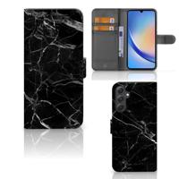 Samsung Galaxy A24 4G | Bookcase | Marmer Zwart - Origineel Cadeau Vader