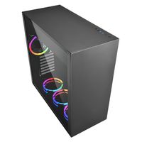 Sharkoon Pure Steel RGB Midi-tower PC-behuizing Zwart - thumbnail