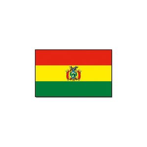 Gevelvlag/vlaggenmast vlag Bolivia 90 x 150 cm   -