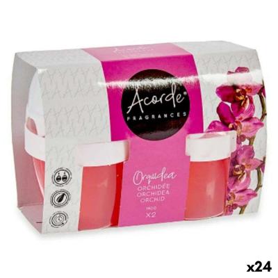 Luchtverfrisserset Acorde Orchidee Gel (24 Stuks)