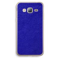 Majorelle Blue: Samsung Galaxy J3 (2016) Transparant Hoesje - thumbnail