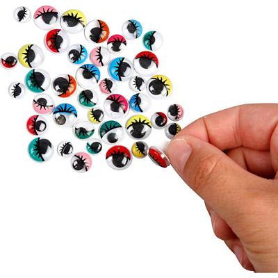 Creativ Company Wiebelogen, zelfklevend, d 8-12 mm, 30 div/ 1 doos