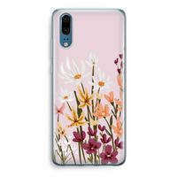 Painted wildflowers: Huawei P20 Transparant Hoesje Painted wildflowers: Huawei P20 Transparant Hoesje