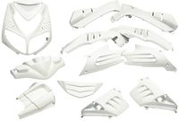 Edge Plaatset 13-delig voor peugeot speedfight 2 - wit