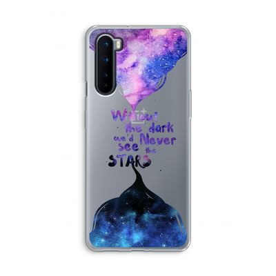 Stars quote: OnePlus Nord Transparant Hoesje