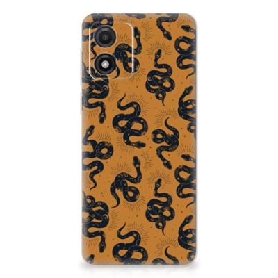 TPU Hoesje voor Motorola Moto E13 Snakes TPU Hoesje voor Motorola Moto E13 Snakes