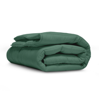Sale: -40% | Wasbaar Easy Dekbed Zonder Overtrek - Zonder Overtrek Stone Washed Groen - Exclusief Kussensloop - 240x200 Cm (Lits-Jumeaux) - Zydante - Dekbed-Discounter.nl