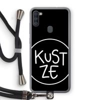 KUST ZE: Samsung Galaxy A11 Transparant Hoesje met koord