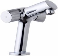 Saqu Swing wastafelkraan incl. clickwaste chroom