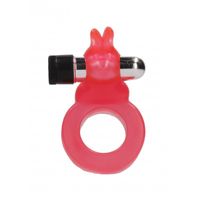 Jelly Rabbit Cockring - Red