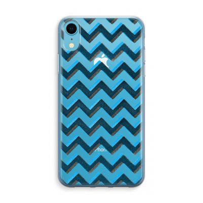 Onderbroken lijn: iPhone XR Transparant Hoesje