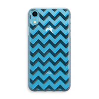 Onderbroken lijn: iPhone XR Transparant Hoesje