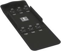 Wera 9405 Textiel Box 8767 C TORX® HF 2, leeg, 152 x 159 x 35 mm - 05136454001