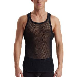 Dovre Wool Mesh Tank Top