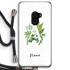 Green Brush: Xiaomi Mi Mix 2 Transparant Hoesje met koord