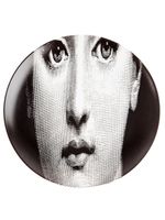 Fornasetti plat à imprimé - Noir - thumbnail