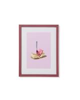 HEMA Fotolijst 15x20cm hout dun (bordeauxrood)