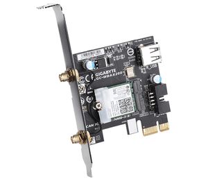 GIGABYTE GC-WBAX200 netwerkkaart Intern WLAN / Bluetooth 2400 Mbit/s