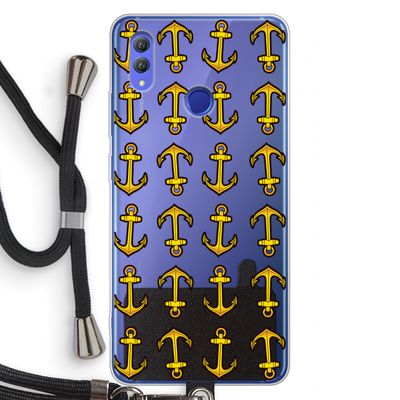 Musketon Anchor: Honor Note 10 Transparant Hoesje met koord