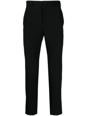 Black Comme Des Garçons pantalon court de tailleur évasé - Noir