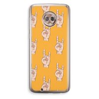 Rock: Motorola Moto G6 Transparant Hoesje
