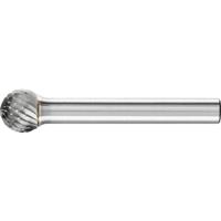 PFERD TOOLS 21112746 Freesstift Bol Lengte 49 mm Afmeting, Ø 10 mm Werklengte 9 mm Schachtdiameter 6 mm
