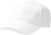 Beechfield CB65 Pro-Style Heavy Brushed Cotton Cap - White - One Size