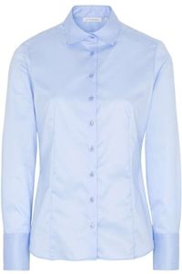 ETERNA Cover Shirt Modern Classic Dames Overhemd blauw, Effen