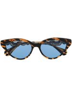 Lanvin lunettes de soleil à monture papillon - Marron