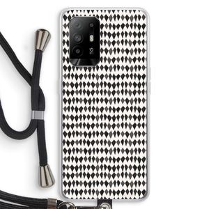 Crazy shapes: Oppo A95 5G Transparant Hoesje met koord