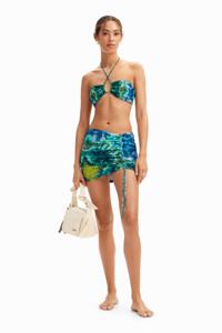 Tie-dye minirok - GREEN - L