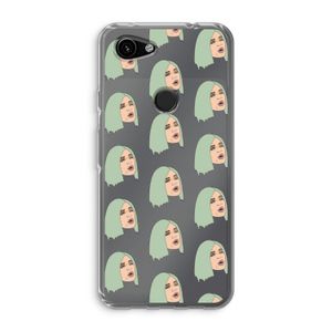 King Kylie: Google Pixel 3a Transparant Hoesje