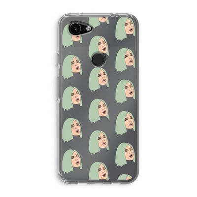 King Kylie: Google Pixel 3a Transparant Hoesje
