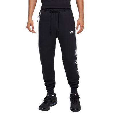 Nike Tech Fleece Sportswear Joggingbroek Zwart Zilver Nike Tech Fleece Sportswear Joggingbroek Zwart Zilver