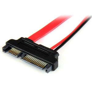 StarTech.com 15cm Slimline SATA naar SATA Adapter met Voeding F/M