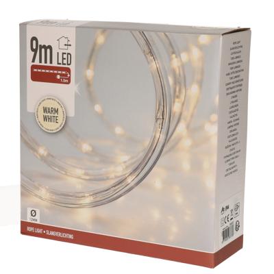 LED slangverlichting - 9 meter - warm wit licht - voor buiten - kerstverlichting