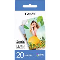 Canon 20 vel ZINK 2"x3" (5x7,6cm) fotopapier