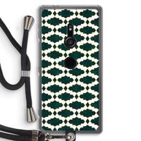 Moroccan tiles: Sony Xperia XZ2 Transparant Hoesje met koord