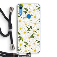 Summer Daisies: Huawei Y6s Transparant Hoesje met koord