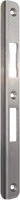 ASSA ABLOY n6000 hoeksluitplaat | rvs 22x235x10x3mm rechthoekigdm| dr 1+3 - 10049714