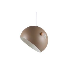 Tubbie verlichting hanglamp Ø29cm staal beige.