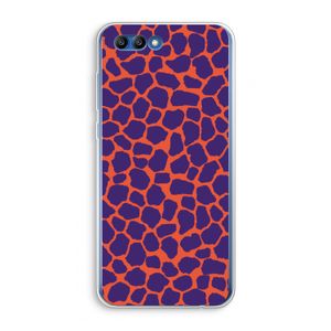 Purple Giraffe: Honor 10 Transparant Hoesje