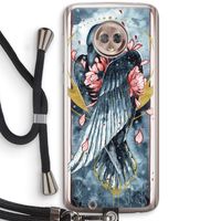 Golden Raven: Motorola Moto G6 Transparant Hoesje met koord