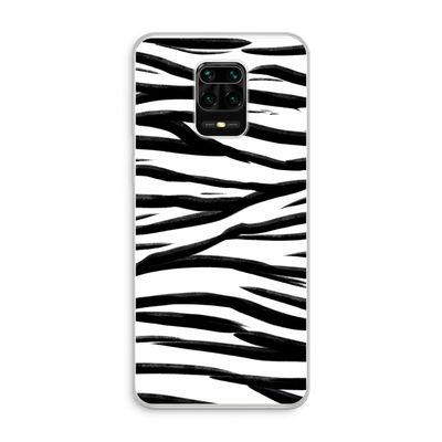 Zebra pattern: Xiaomi Redmi Note 10 Lite Transparant Hoesje
