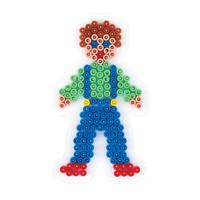 Hama strijkkralenbordje - jongen