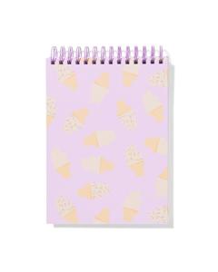 HEMA Schetsboek 18.6x25.4 Blanco Ijsjes