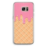 Ice cream: Samsung Galaxy S7 Edge Transparant Hoesje