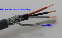 3 Aderige Grondkabel 2,5mm2 YMvK-as | prijs per 1 meter