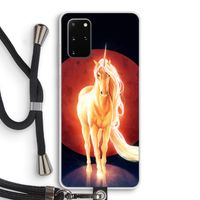 Last Unicorn: Samsung Galaxy S20 Plus Transparant Hoesje met koord