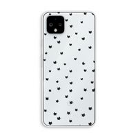 Kleine kattenkopjes: Pixel 4 XL Transparant Hoesje